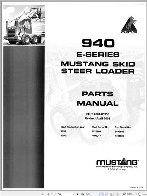 mustang 940e skid steer parts|mustang 940 wiring diagram.